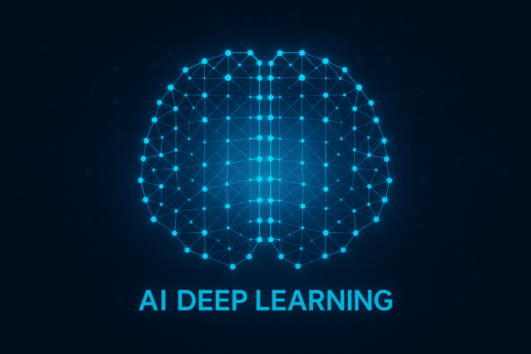 Deep learning concept for small business owners — connected tools and devices