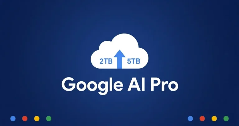 Google AI Pro plan changes 2026 — 5TB storage upgrade and new Gemini features