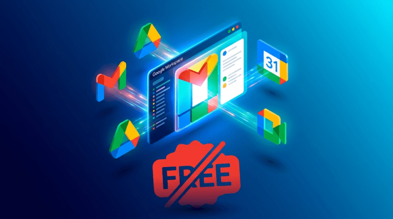 Google Workspace admin console showing billing upgrade from free to paid plan